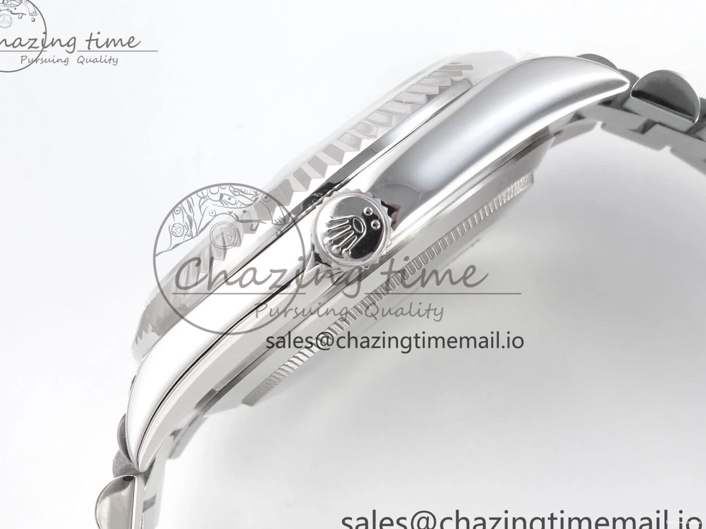 0507 Tailored Day Date 40 SS 228239 KF 1:1 Best Edition Green Roman Dial on President Bracelet VR3255 (Gain Weight) 826